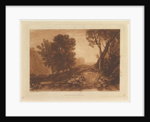 Solitude, or The Reading Magdalen, May 12, 1814 by JMW Turner