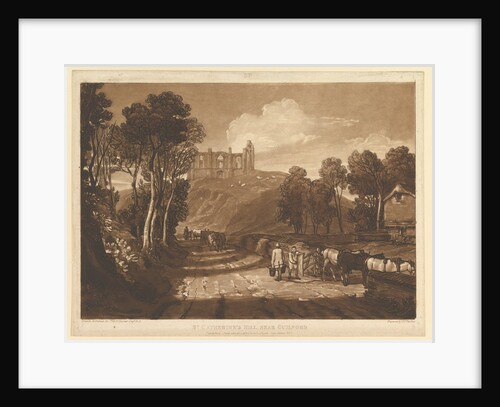 St. Catharine's Hill near Guilford, June 1811 by JMW Turner