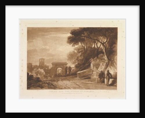Christ and the Woman of Samaria, January 1, 1819 by JMW Turner