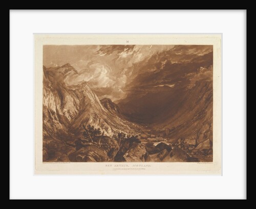 Ben Arthur, Scotland, January 1, 1819 by JMW Turner
