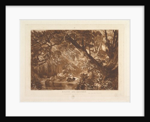 Aesacus and Hesperie, Vide Ovid Metamorphosis, Book X by JMW Turner