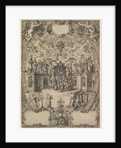 The Apotheosis of Emperor Maximilian II, 16th century by Jost Ammon