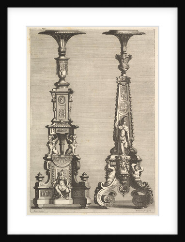 Two Torchères, 1692 by Juan Dolivar