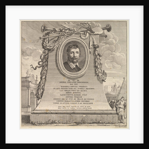 The Tomb of Annibale Carracci, 1690-1735 by Karl Remshardt