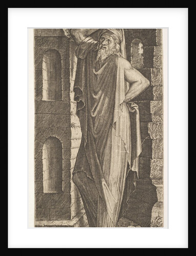 St. Philip, standing with his left hand on his hip and his right hand resting on his he…, 1545 by Lambert Suavius