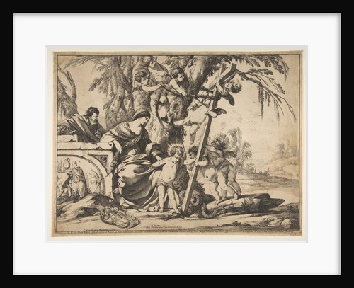 Holy Family with Christ Child Stepping on Serpent, 1639 by Laurent de la Hyre