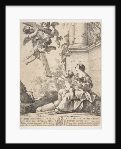 Virgin and Child with Angels, 1639 by Laurent de la Hyre