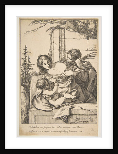 Holy Family with Palm, 1639 by Laurent de la Hyre