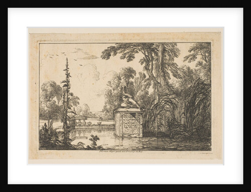 The Pond, 1640 by Laurent de la Hyre