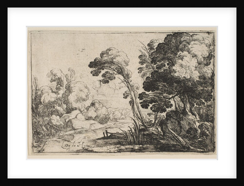 River in the Woods by Laurent de la Hyre