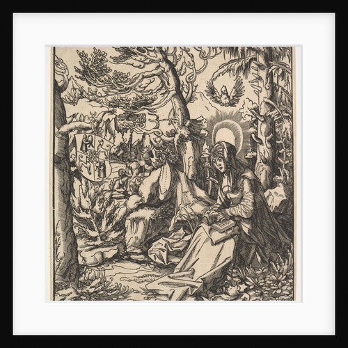 Saint Ita, from the Habsburg Saints, 1516-18 by Leonhard Beck