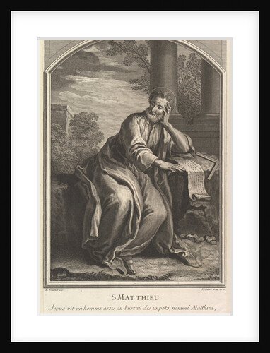 Saint Matthew, 1726 by Louis Jacob