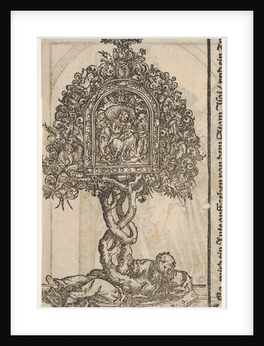 A Golden Reliquary with the Tree of Jesse, from the Large Series of Wittenberg Reliquaries, 1509 by Lucas Cranach the Elder