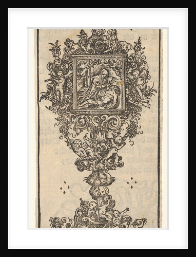 Reliquary with a Pieta, from the Large Series of Wittenberg Reliquaries, 1509 by Lucas Cranach the Elder