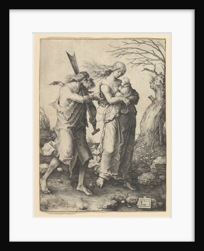 Adam and Eve after the Expulsion, 1510 by Lucas van Leyden