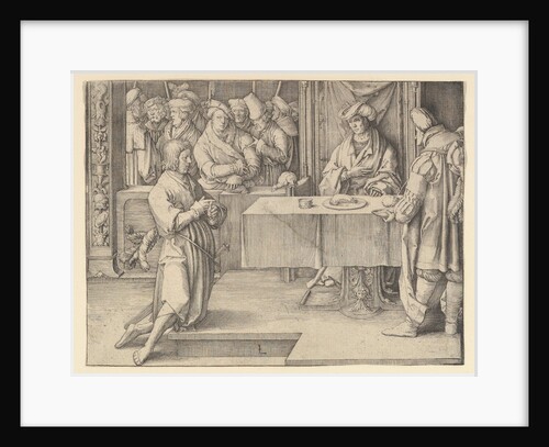 Joseph Interpreting Pharoah's Dreams, 1512 by Lucas van Leyden