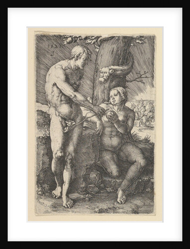 Sin of Adam and Eve, 1529 by Lucas van Leyden