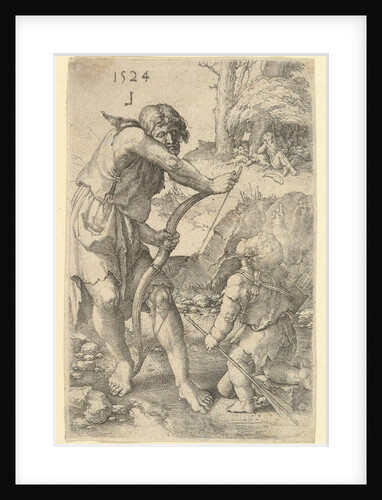 Lamech and Cain, 1524 by Lucas van Leyden