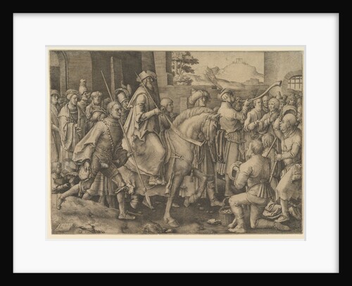 The Triumph of Mordecai, 1515 by Lucas van Leyden