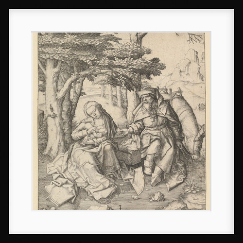 Rest on the Flight Into Egypt, ca. 1506 by Lucas van Leyden