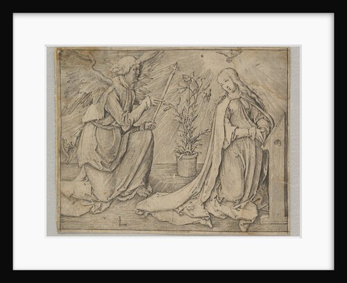The Annunciation, ca. 1516 by Lucas van Leyden