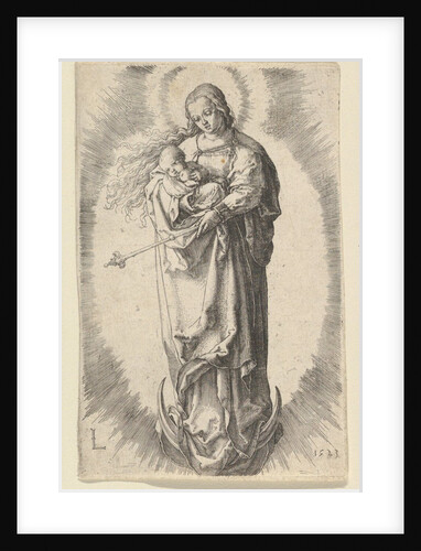 The Virgin with Child on the Crescent, 1523 by Lucas van Leyden