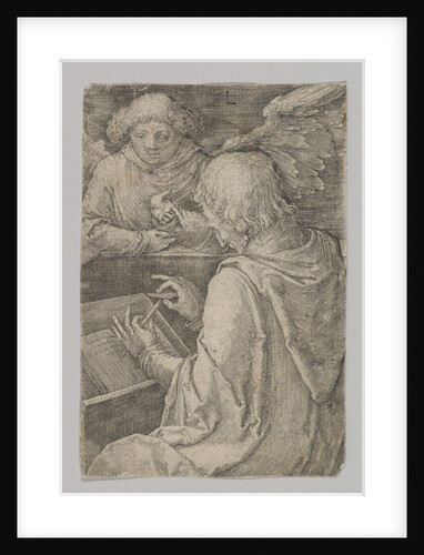 St. Matthew, from the series The Four Evangelists, 1518 by Lucas van Leyden
