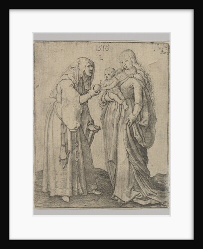 The Virgin With Child and St. Anna, 1516 by Lucas van Leyden