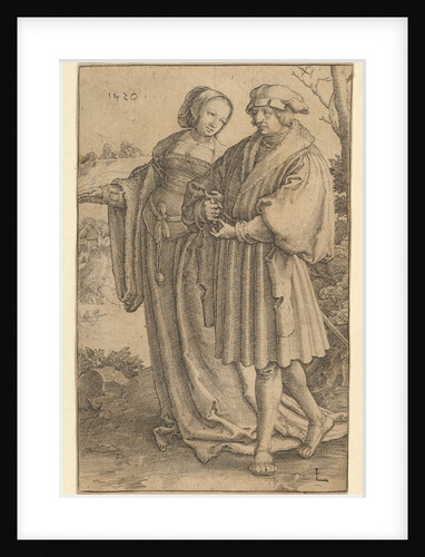 The Promenade, 1520 by Lucas van Leyden