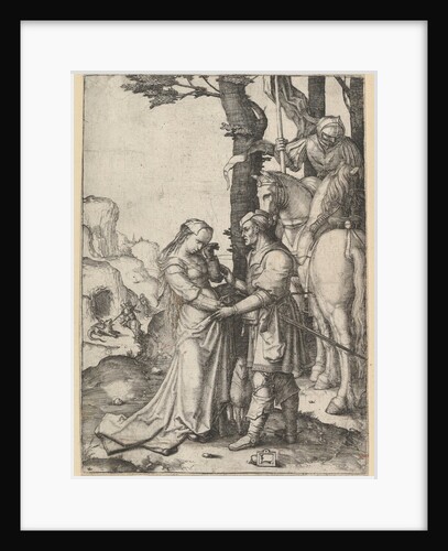 St. George Liberating the Princess, ca. 1508 by Lucas van Leyden