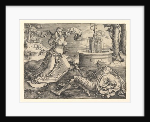 Pyramus and Thisbe, 1514 by Lucas van Leyden