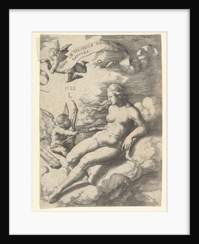 Venus and Cupid, 1528 by Lucas van Leyden