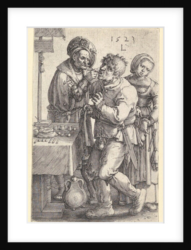 The Dentist, 1523 by Lucas van Leyden