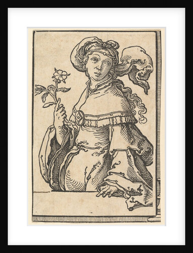 Erythrean Sibyl, from the series of Sibyls, ca. 1530 by Lucas van Leyden