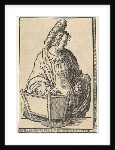 Samarian Sibyl, from the series of Sibyls, ca. 1530 by Lucas van Leyden