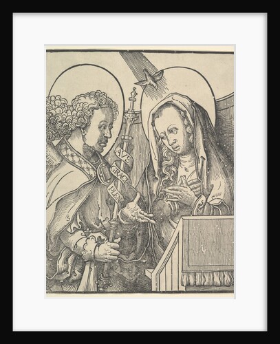 The Annunciation, 1515 by Lucas van Leyden