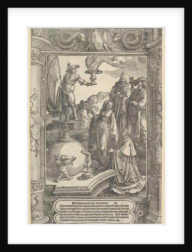 Solomon's Idolatry [I Kings, 11:1-8], ca. 1517 by Lucas van Leyden