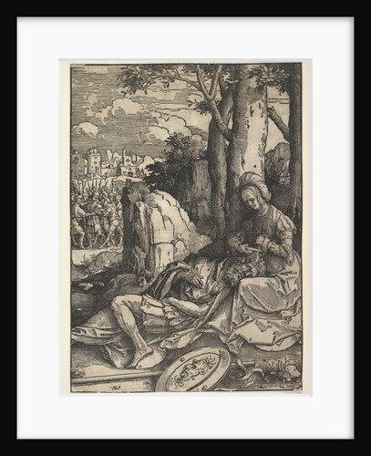 Samson and Delilah, ca. 1514 by Lucas van Leyden
