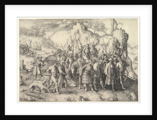The Conversion of St. Paul, 1509 by Lucas van Leyden