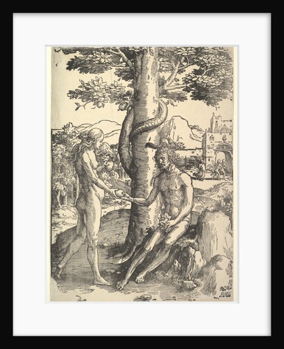Fall of Man,, ca. 1514 by Lucas van Leyden