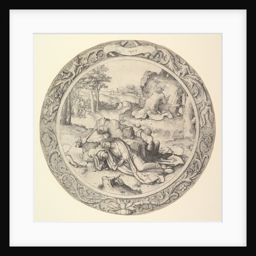 Christ on the Mount of Olives, from the Circular Passion, 1509 by Lucas van Leyden