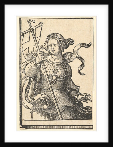 Phrygian Sibyl, from the series of Sibyls, ca. 1530 by Lucas van Leyden