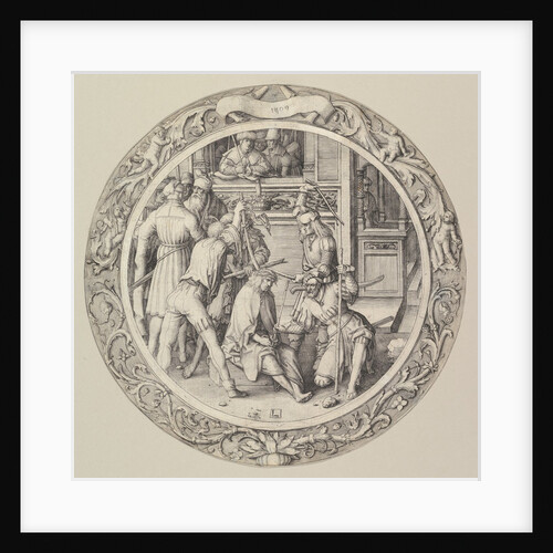 Christ Crowned with Thorns, from the Circular Passion, 1509 by Lucas van Leyden