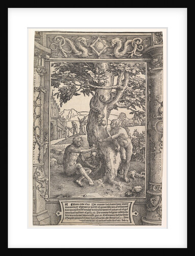 The Fall of Man, ca. 1517 by Lucas van Leyden