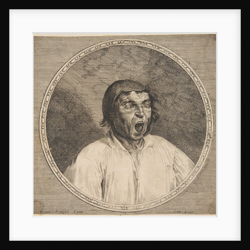 A Peasant Yawning by Unknown