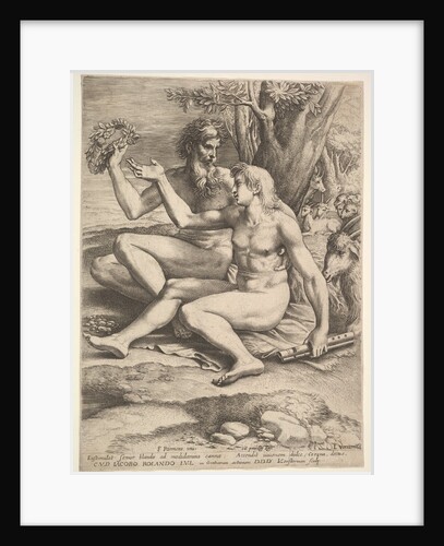 Two Nude Shepherds, 17th century by Lucas Vorsterman