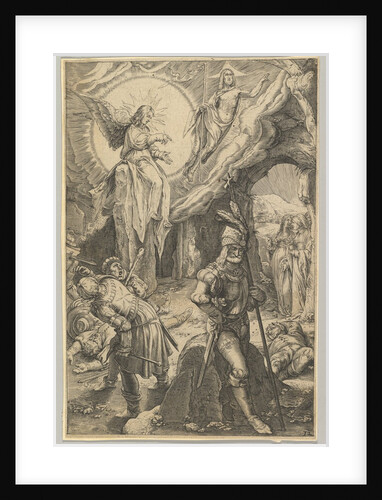 The Resurrection, from The Passion of Christ, ca. 1623 by Ludovicus Siceram