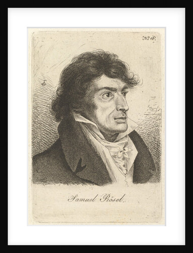 Portrait of Johann Gottlieb Samuel Rösel by Ludwig Emil Grimm