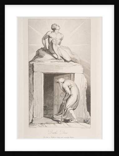 Death's Door, from The Grave, a Poem by Robert Blair, March 1, 1813 by Luigi Schiavonetti