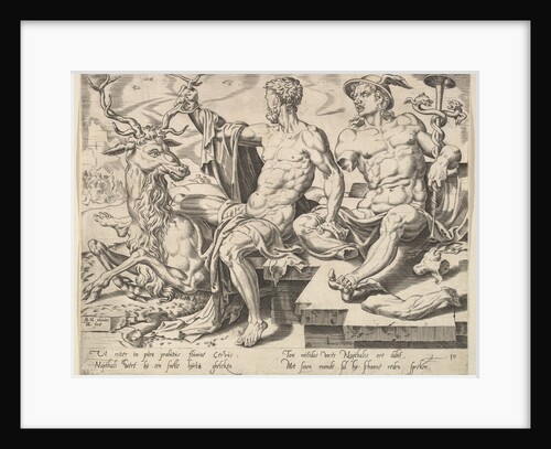 Naphtali, from the series The Twelve Patriarchs, 1550 by Dirck Volkertsen Coornhert